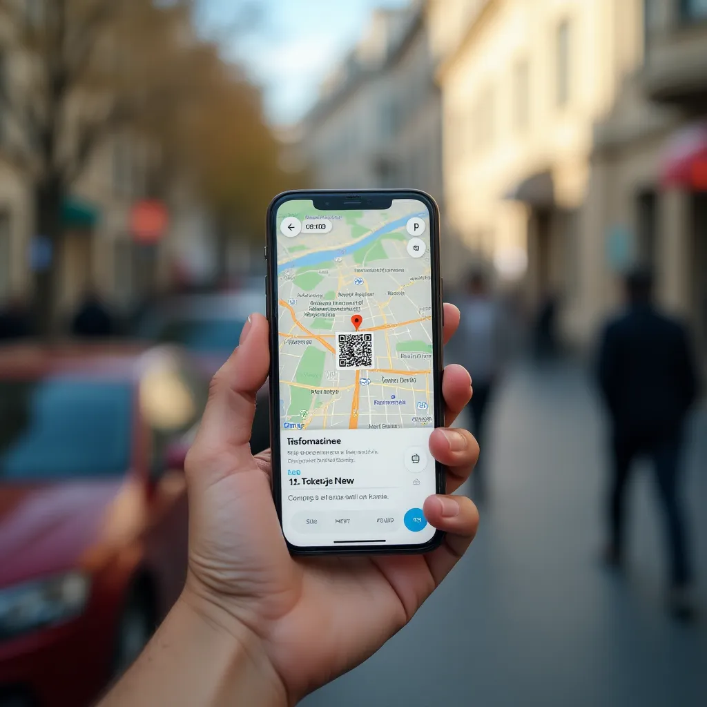 Location to QR Code Generator