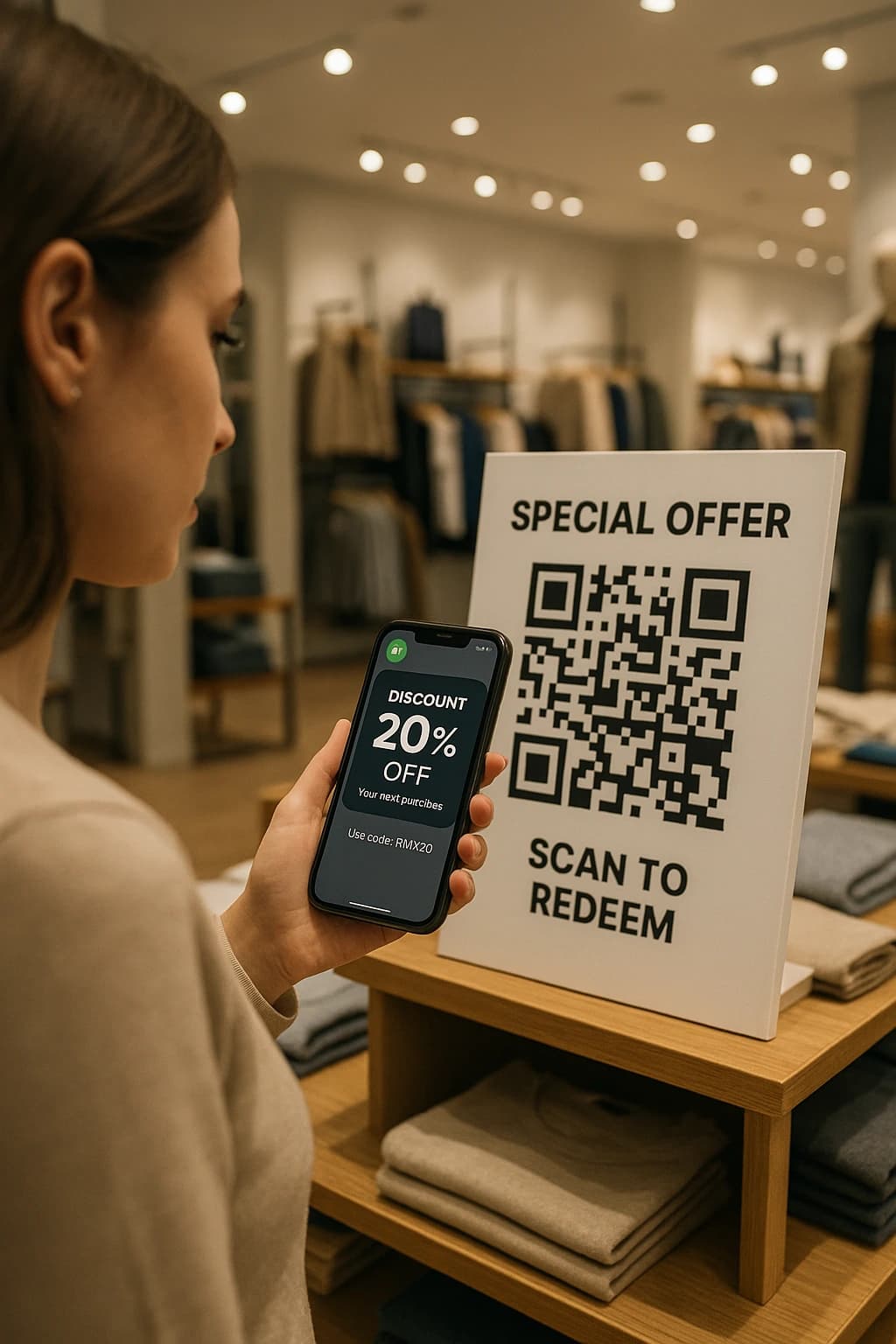 SMS QR Code Benefits
