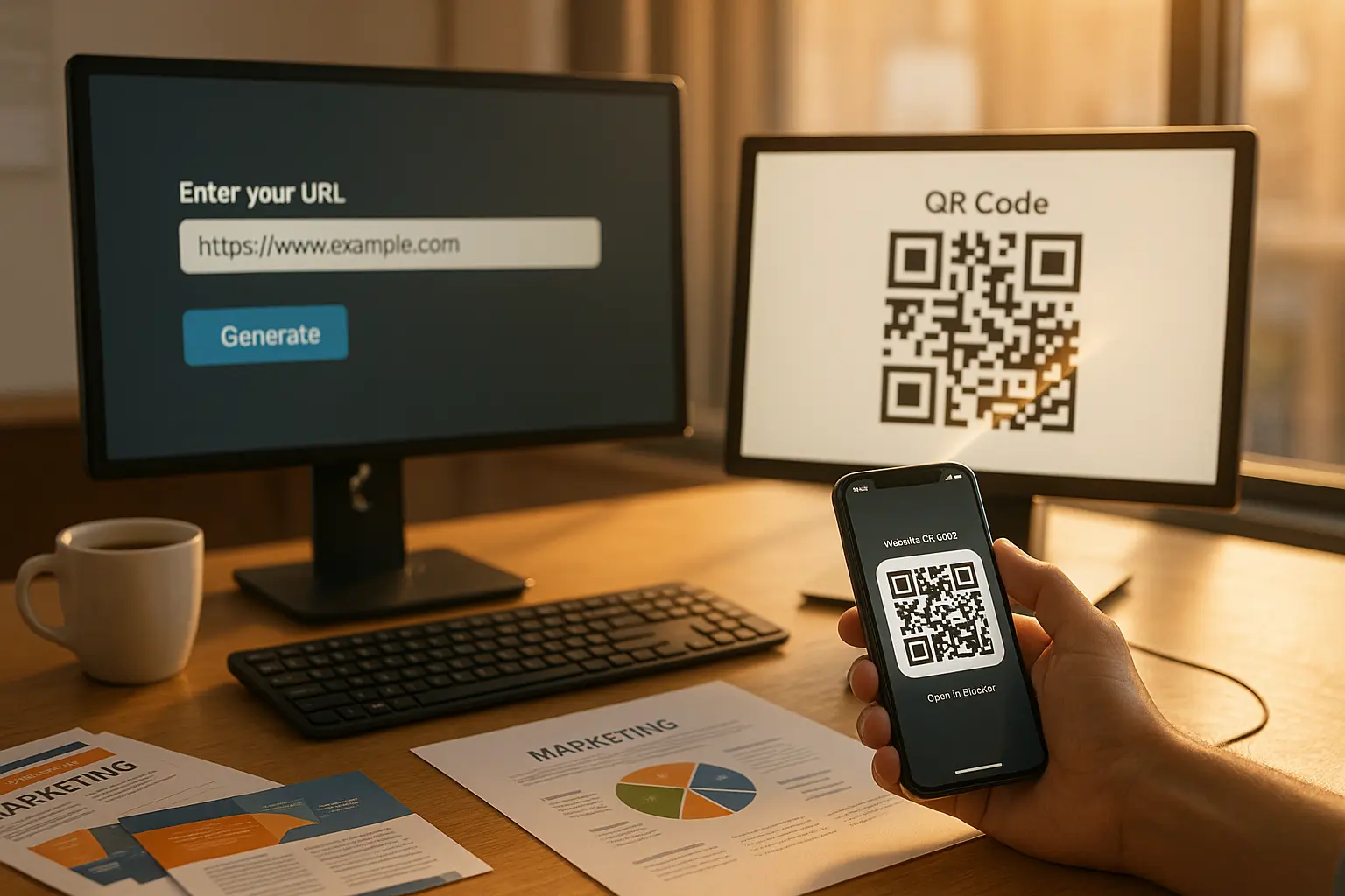 URL to QR Code Generator